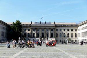 Vibrant day at Humboldt University in Germany